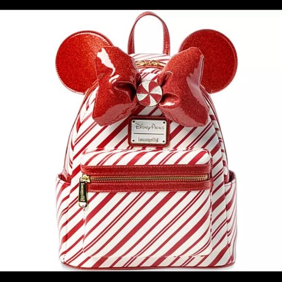 Loungefly Handbags - Disney Loungefly Christmas Peppermint MiniBackpack
